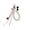 Black, variant on Stylish Alloy Bag Charm Multifunctional Lip Balm Keyring Pendant Charam Fruit Pearls Jewelry Decoration