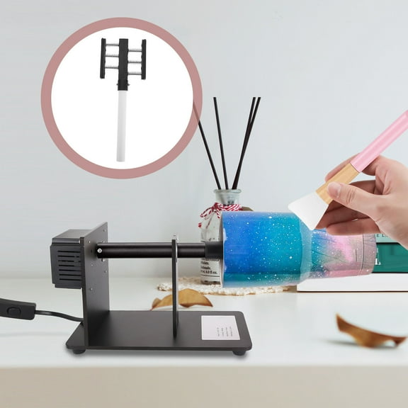 ROSENICE 1 Set of Plastic Tumbler Spring Drying Rack Turner Cup Storage Stand Tumbler Cup Holder