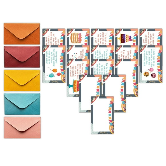 Birthday Quest Adventure Game - 16 Colorful Clue Cards for Indoor & Outdoor Scavenger Hunts! Perfect for Kids, Adults, Teachers, and Families!