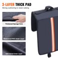 thumbnail image 4 of VEVOR Mountain Bikes Tailgate Protection Pad with Reflective Strips Tool Pockets Rear Camera Opening for Mid-Size Pickup Trucks 54inch+Rear-Opening, 4 of 5