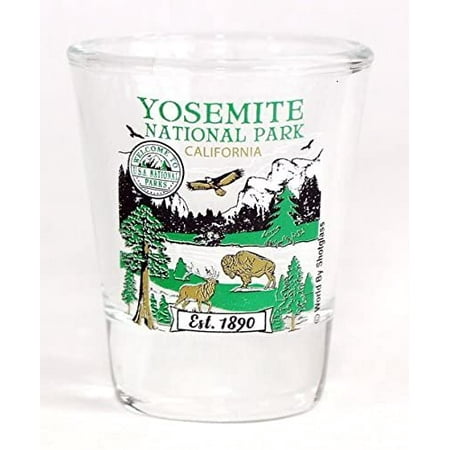 

Yosemite California National Park Series Collection shot glass