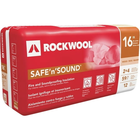 GTIN 774783027027 product image for Rockwool Safe'n'Sound Stone Wool Insulation | upcitemdb.com