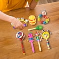 thumbnail image 4 of Juego de sonajero de madera para bebé de 8 Uds., instrumento de percusión, coordinación mano-ojo, conjunto de instrumentos musicales para niños para, 4 of 9