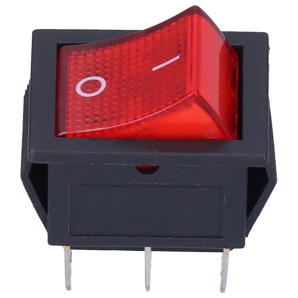 Fuente de alimentación, 10 piezas Interruptor basculante de encendido/apagado Interruptor basculante de encendido Interruptor basculante Meticulosamente diseñado