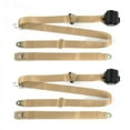 thumbnail image 1 of Ford Thunderbird 1967-1976 Standard 3 Point Tan Retractable Bucket Seat Belt Kit - 2 Belts, 1 of 1