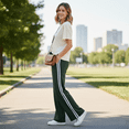 thumbnail image 6 of WQD Womens Yoga Sweatpants Joggers Wide Leg High Waisted Lounge Pants Comfy Workout Loose Pants with Pockets, 6 of 9