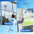 thumbnail image 6 of Professional Window Cleaning Kit with Bucket 3 Gallon, 76" Long Handle Window Squeegee and Microfiber Scrubber, High Windows Washing Equipment, Window Cleaner Tool for Commercial, Home, Outdoor, Car, 6 of 7