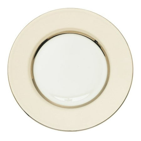 - Royal Doulton Platinum Silk Accent 9-inch Plate Champagne