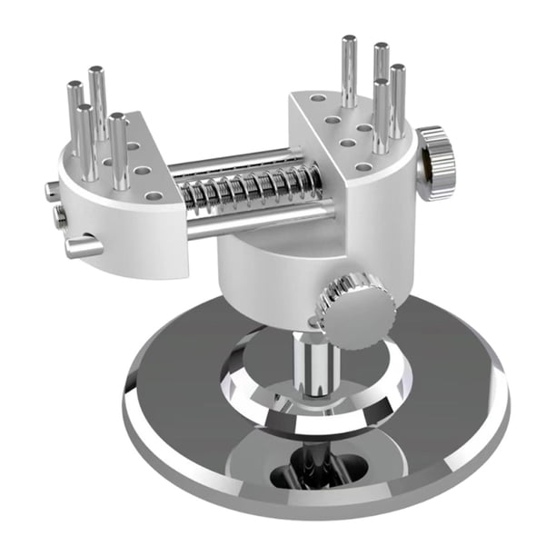 Mini tornillo de banco de mesa con abrazadera universal de aleación de aluminio, herramienta de reparación giratoria de 360 grados para lijar