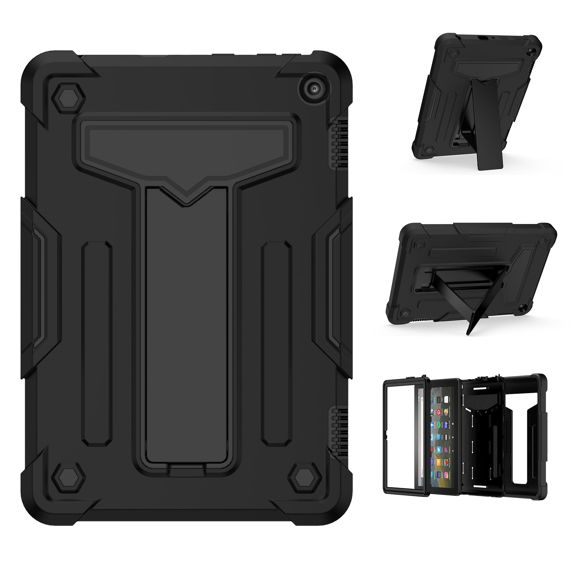 Dteck Shockproof Case For Kindle Fire HD 8 / HD8 Plus (10th Generation