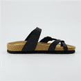 thumbnail image 4 of Cushionaire Women's Luna Cork Footbed Sandals with +Comfort, Wide Widths Available, 4 of 6
