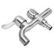 thumbnail image 5 of Grifo De Agua Para Lavadora, Grifo De Apertura Rápida G1/2, Alta Eficiencia, Larga Vida útil, Salidas Dobles, Acero Inoxidable 304 Alargado Para El Hogar, 5 of 7