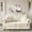 White, variant on YWEN 63" Velvet Chesterfield Sofa with Rolled Arms & Nailhead Trim, Modern Upholstered 2-Seater Button Tufted Couch with High Resilience Cushion & 2 Pillow, Easy Assembly, for Living Room