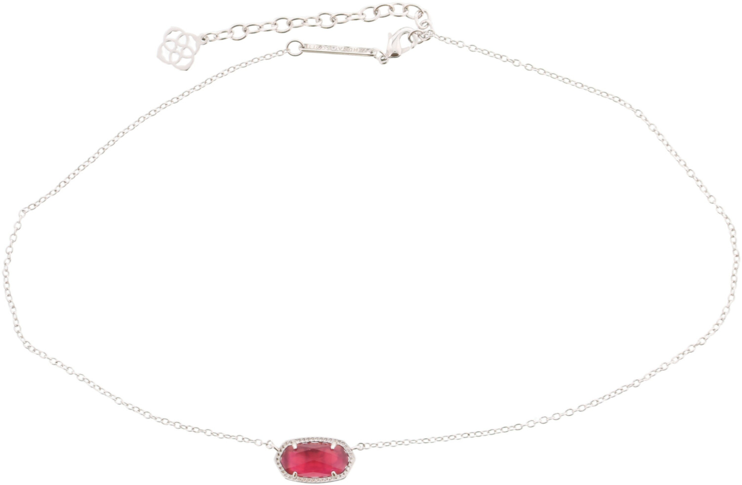 Kendra Scott Elisa Silver Pendant 
