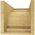 thumbnail image 4 of 10"W x 20"D x 10"H Wide Hughes Rough Cedar Woodgrain TimberThane Corbel, Primed Tan, 4 of 6