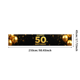 thumbnail image 3 of Golden Happy 50th Birthday Banner Background, Party Backdrop Decorations for Photography Props Birthday Party Celebration Photo Booth Decor, 3 of 4