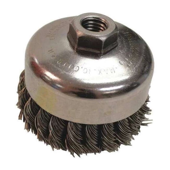 Makita A-98463 4" Knot Wire Cup Brush, 5/8"-11