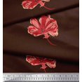 thumbnail image 2 of Soimoi Rayon Fabric Artistic Flower Decor Fabric Printed Yard 42 Inch Wide, 2 of 3