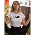 thumbnail image 2 of Omg Daisy Yellow T-Shirt Women -Image by Shutterstock, Female XX-Large, 2 of 4