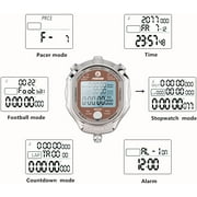 Rolilink Stopwatch,Metal Stop Watch for Sports with 100 Lap Memory 0.001 Timing Stopwatches Timer for Sports and Competitions (100 Lap Metal)