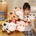 thumbnail image 2 of Collectable Plush Toy Cow for Doll Sleeping Toy Home Bedroom Ornament Baby Gift, 2 of 13