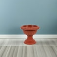 thumbnail image 1 of OUNONA pot de Fleurs Rétro Urne Jardinière PP Rouge 1 Paire pour Usage Décoratif dans les Espaces Intérieurs Extérieurs, 1 of 8