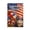 C, variant on Decorative Garden Flag 250 Years of Blessings Squirrel with Hat and Flowers United States Flag Print Outdoor Banner for Home Yard