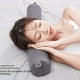 thumbnail image 5 of Almohada cilíndrica de espuma viscoelástica con forma de U que se puede doblar para viajes, almuerzos, cuello, cintura, 5 of 5