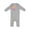 AC-Heather Grey, variant on Inktastic Nana and Pops Love Me Retro Flowered Baby Romper Coveralls
