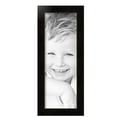 thumbnail image 2 of ArtToFrames 7" x 20" Colonial Onyx Picture Frame, 7x20 inch Black MDF Poster Frame (WOM-4386),  Pack, 2 of 8