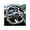 Gold, variant on Non-Slip Leather Carbon Fiber Steering Wheel Cover, 14.5-15 Inches Universal Fit for Cars & Trucks, Breathable Auto Interior Protective Accessory