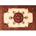 thumbnail image 1 of Ahgly Company Indoor Rectangle Medallion Orange Traditional Area Rugs, 5' x 8', 1 of 1