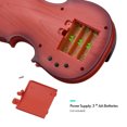thumbnail image 2 of Kids Toy Violin Mini Electric Violin with 4 Adjustable Strings Violin Bow Children Musical Intrument, 2 of 8