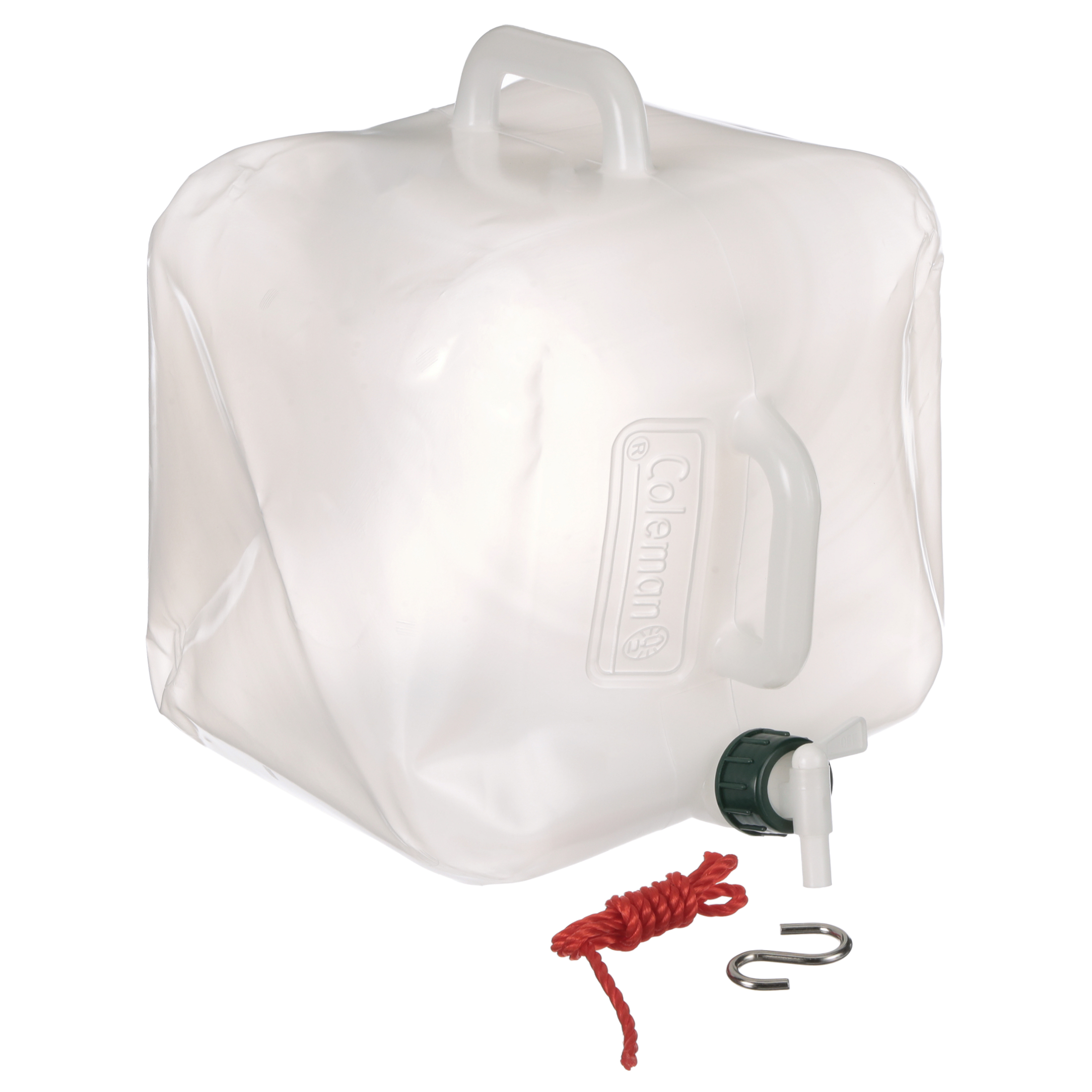 Coleman 5 Gallon Easy Carry Portable Water Carrier with Removable Spigot, Clear - image 8 of 10