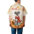 thumbnail image 5 of Happy Thanksgiving Schnauzer with Turkey Pumpkins Autumn Vibes Hawaiian Shirt Breathable Summer Unisex Merch Miniature Schnauzer Dog Lover - 12018, 5 of 6