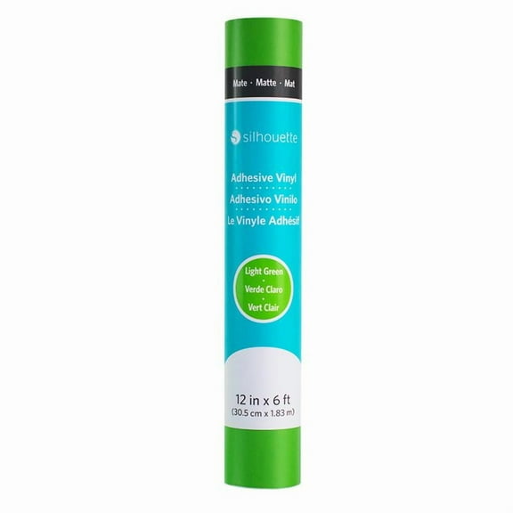 Matte Removable Vinyl - Light Green 12" x 6'