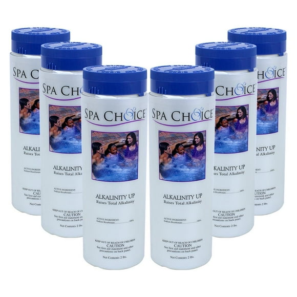 SpaChoice 472-3-4021-06 Alcalinity Up pour Spas et Bains Chauds, 2 Livres, Lot de 6