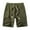 Army Green, variant on Ediodpoh Men's Heavy Cargo Size Cotton Shorts Pocket Loose Casual Sports Five Quarter Pants Mens Shorts Khaki XL