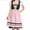 Black-1, variant on Drses Womens Boho Summer Dresses Costume Maidservant Cosplay Dress Garment Acting Clothes Less Fashion Dress Athletic Dress For Women