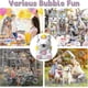 thumbnail image 4 of Máquina de burbujas para niños, máquina automática para hacer burbujas de juguete para niños y niñas pequeños, soplador de burbujas portátil de unicornio con solución de burbujas para interiores y ext, 4 of 5