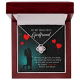 thumbnail image 4 of To My Girlfriend Forever and Always Infinity Knot Necklace Message Card, 4 of 17