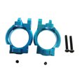 thumbnail image 1 of Xingzhi 2pieces Aluminum Front C-Hub Caster Block For Axial 1/10 JR ROCK RACER 90026 Lightweight And Strong Aluminum Front Blue 1Set, 1 of 6