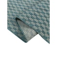 thumbnail image 4 of Furnish My Place Outdoor Geometric Rug - 5 ft. 3 in. x 7 ft. 6 in., Ocean, 4 of 6