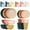 Multicolor, variant on Zmleve Straw Cutlery Set, Unbreakable Plastic Plate and Bowl Set, Dishwasher and Microwave Safe, Black, Serves6