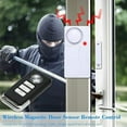 thumbnail image 2 of Alarma de puertas y ventanas ZHCH inalámbrica con control remoto 105 dB, 2 of 5