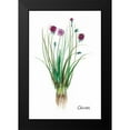thumbnail image 2 of Jensen, Asia 17x24 Black Modern Framed Museum Art Print Titled - Chives, 2 of 5