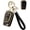 2 Buttons Gold Black, variant on 4‑Button Remote Key Fob Protector Case & Keychain Compatible with Toyota Camry SE/LE, Corolla SE/LE, Highlander, C‑HR, Fortuner, 2018‑2025