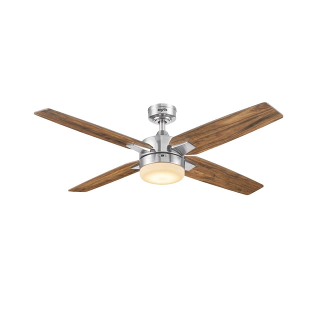 Coolfan Feria ventilador de techo 50” con acabado níquel cepillado para interiores