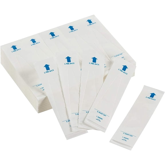 Juvale Disposable Thermometer Covers – 500 Count, White, Protective Probe Covers for Personal Digital Thermometers