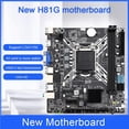 thumbnail image 2 of Placa Base De Ordenador H81G M-Atx De Doble Canal Ddr3 16G Usb 2,0/3,0 Sata2.0/3,0 Placa Base Compatible Con Intel E3 V3 Lga1150 Series Cpu Yuarrent EL012487-00, 2 of 6